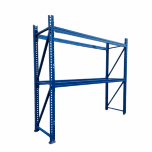 Regał magazynow 2 poziomy bez wypełnienia 2500x2700x750mm max.2400kg na półkę