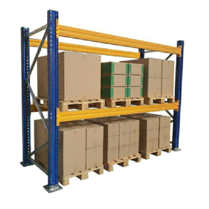 Regał paletowy 2 poziomy  2000x2700x1100mm max.3000kg na półkę